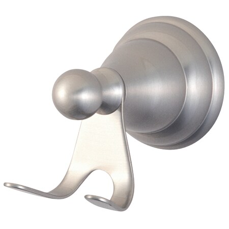 Kingston Brass Royale Robe Hook, Brushed Nickel BA5567SN